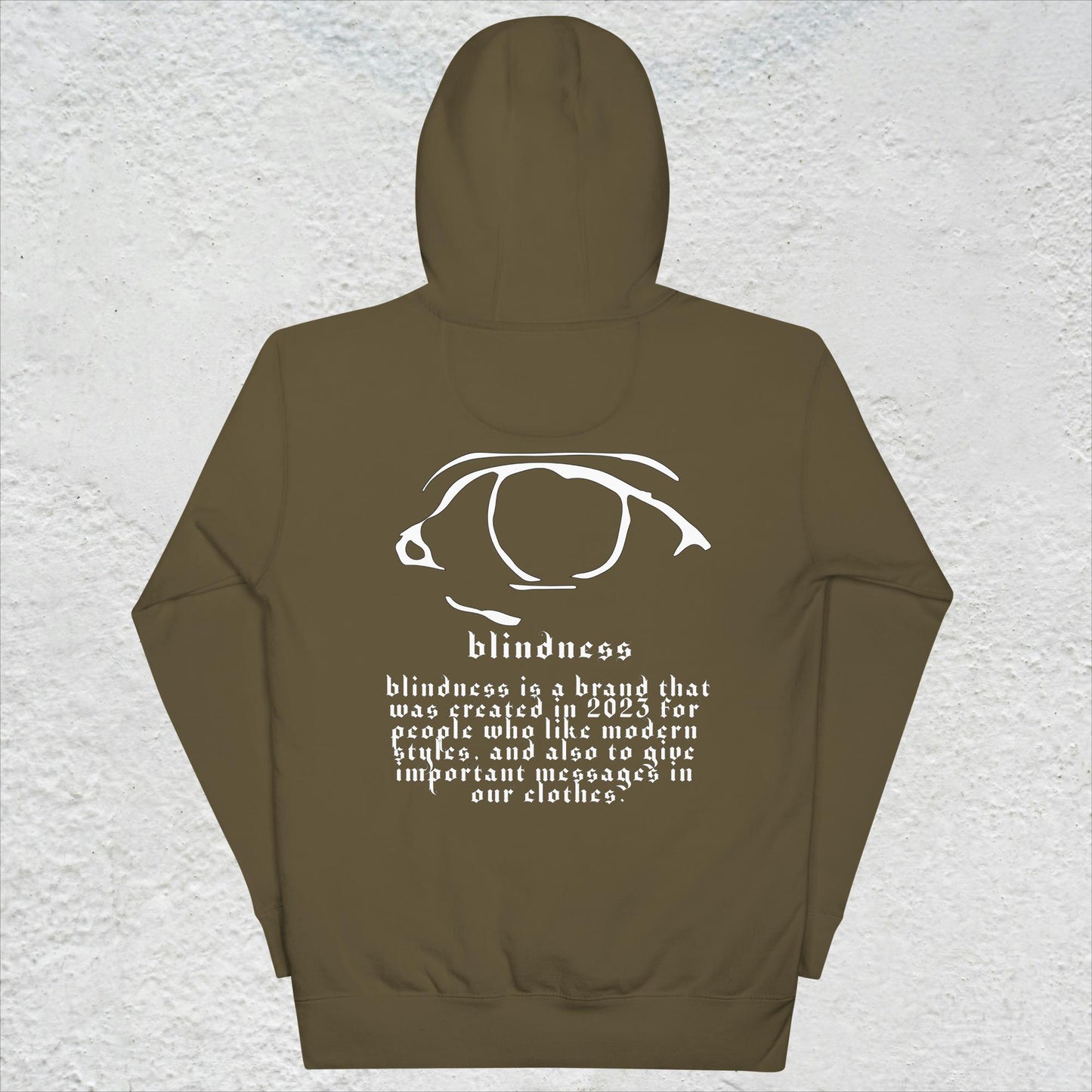 blindness hoodie